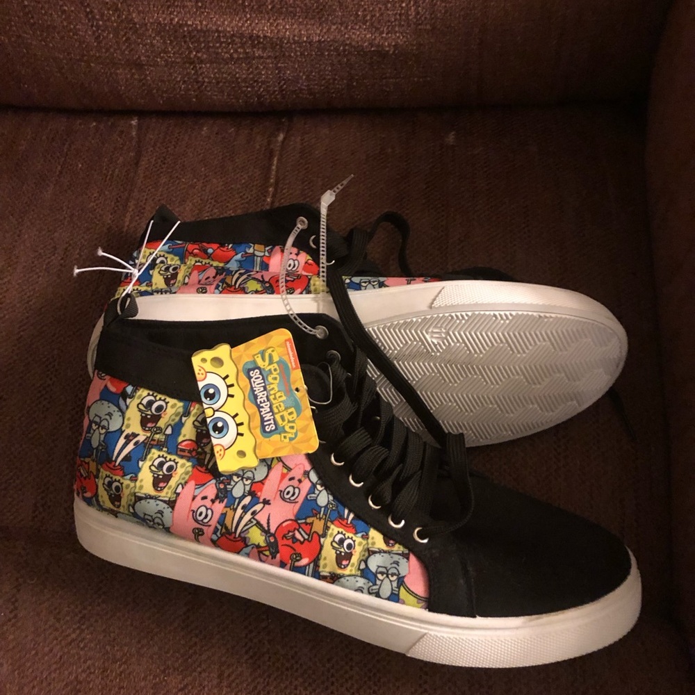 Nickelodeon SpongeBob Hightop Sneakers- 532 $30 or $25 w/offer